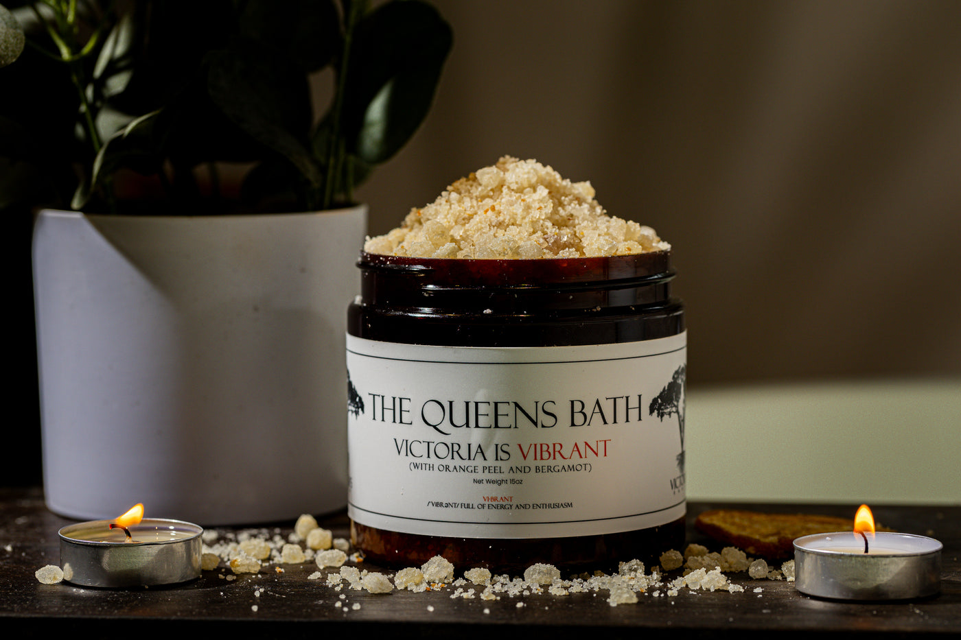 The Queens Bath Soak (Vibrant) 15oz